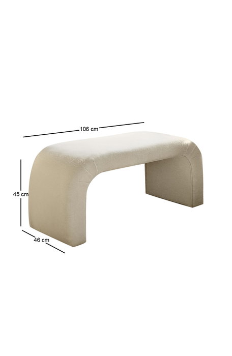 Atelier Del Sofa Nu Bench - Blanco